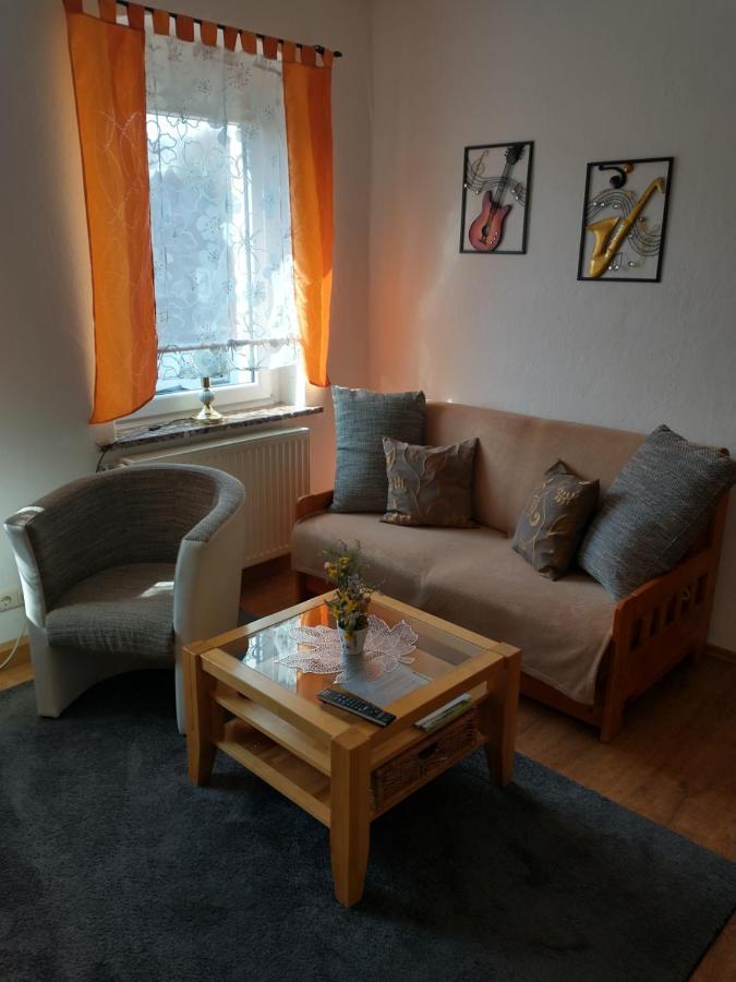 Ferienwohnung Im Erzgebirge In Gelenau Bagian luar foto