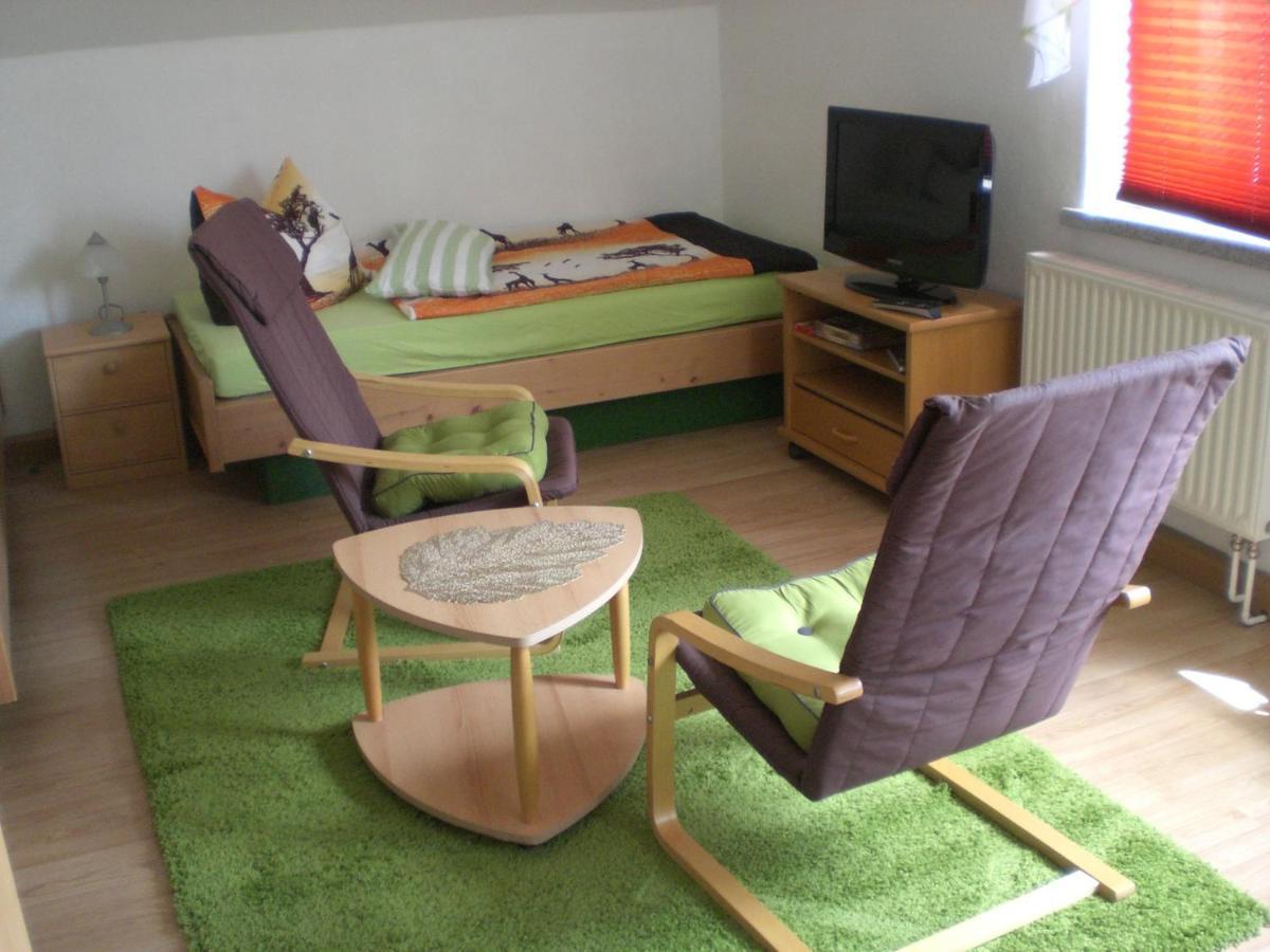 Ferienwohnung Im Erzgebirge In Gelenau Bagian luar foto