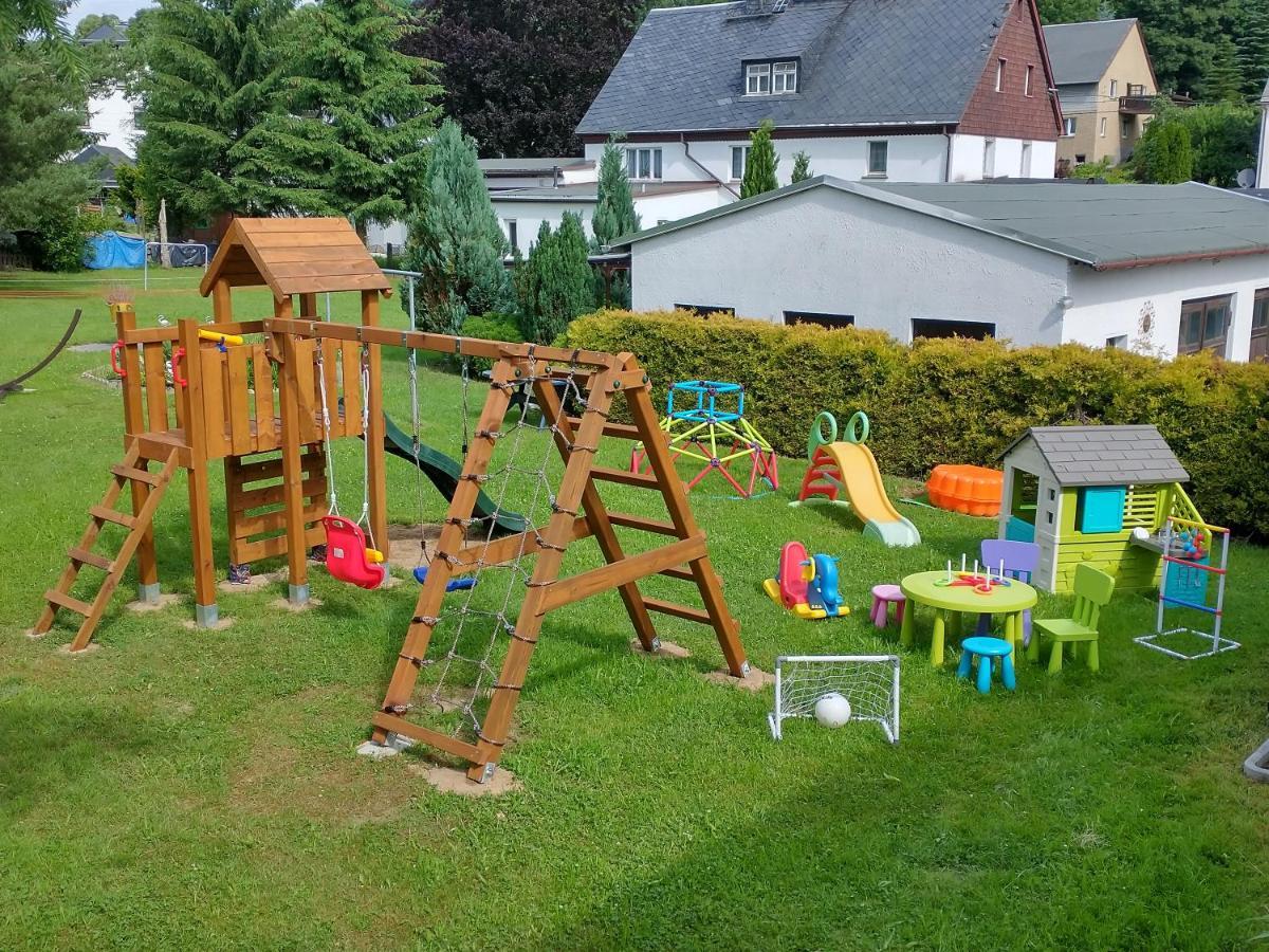 Ferienwohnung Im Erzgebirge In Gelenau Bagian luar foto